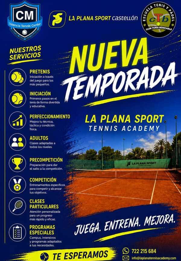 Escuela de Tenis - Curso 2026/27